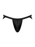 Cage Matte Strappy Ring Jock - S/ M - Black Luxe Ember Essentials