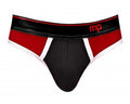 Retro Sport Panel Jock - L/ XL - Black/ Red Luxe Ember Essentials