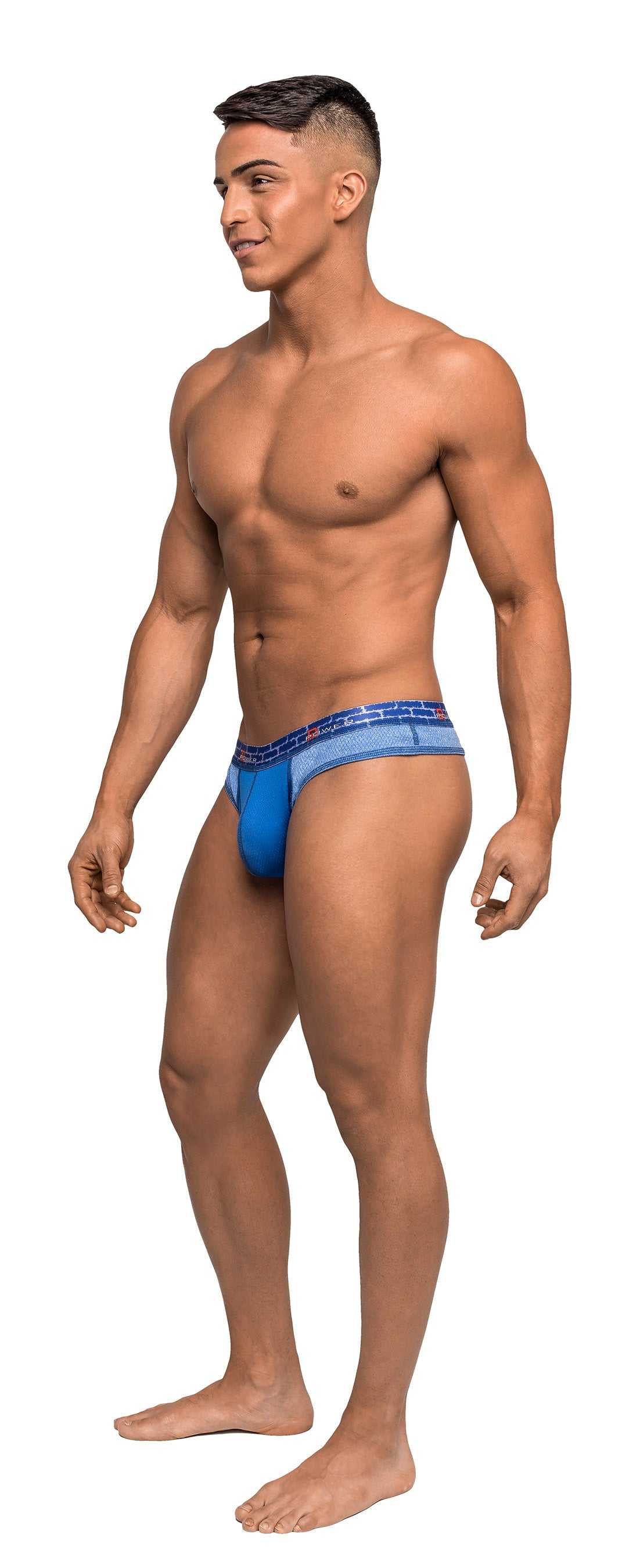 Reversible - Thong - Small/ Medium - Royal Blue Luxe Ember Essentials