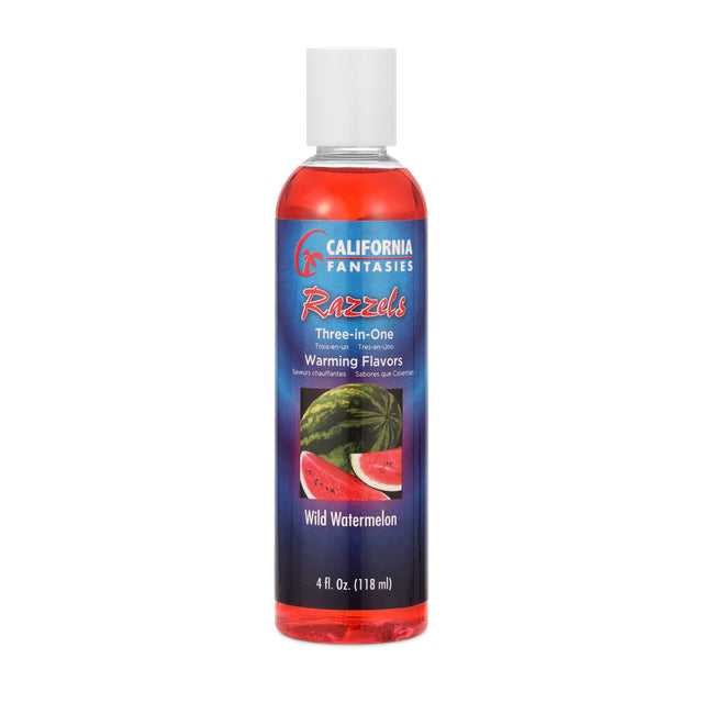 Razzels Warming Lubricant - Wild Watermelon - 4 Oz. Bottle Luxe Ember Essentials