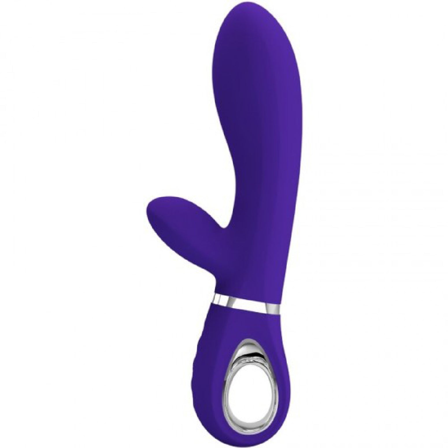 Thomas Super Soft Silicone Rabbit Vibrator - Purple Luxe Ember Essentials
