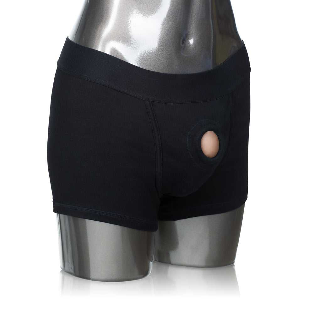 Packer Gear Black Boxer Brief Harness 2xl/3xl Luxe Ember Essentials