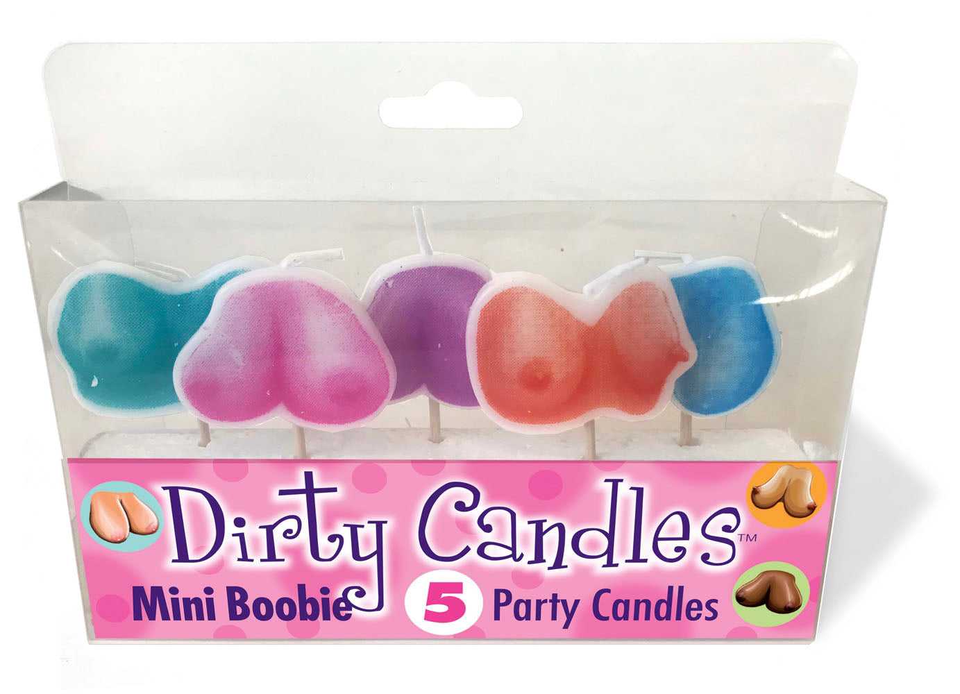 Dirty Boob Candles 5 Party Candles Luxe Ember Essentials