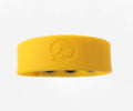 Boneyard Silicone Cock Strap 3 - Snap Ring - Yellow Luxe Ember Essentials