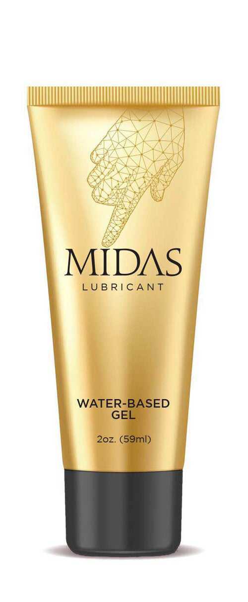 Midas Lubricant - Water-Based Gel - 2 Fl. Oz. Luxe Ember Essentials