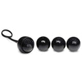Cock Dangler Silicone Penis Strap With Weights - Black Luxe Ember Essentials