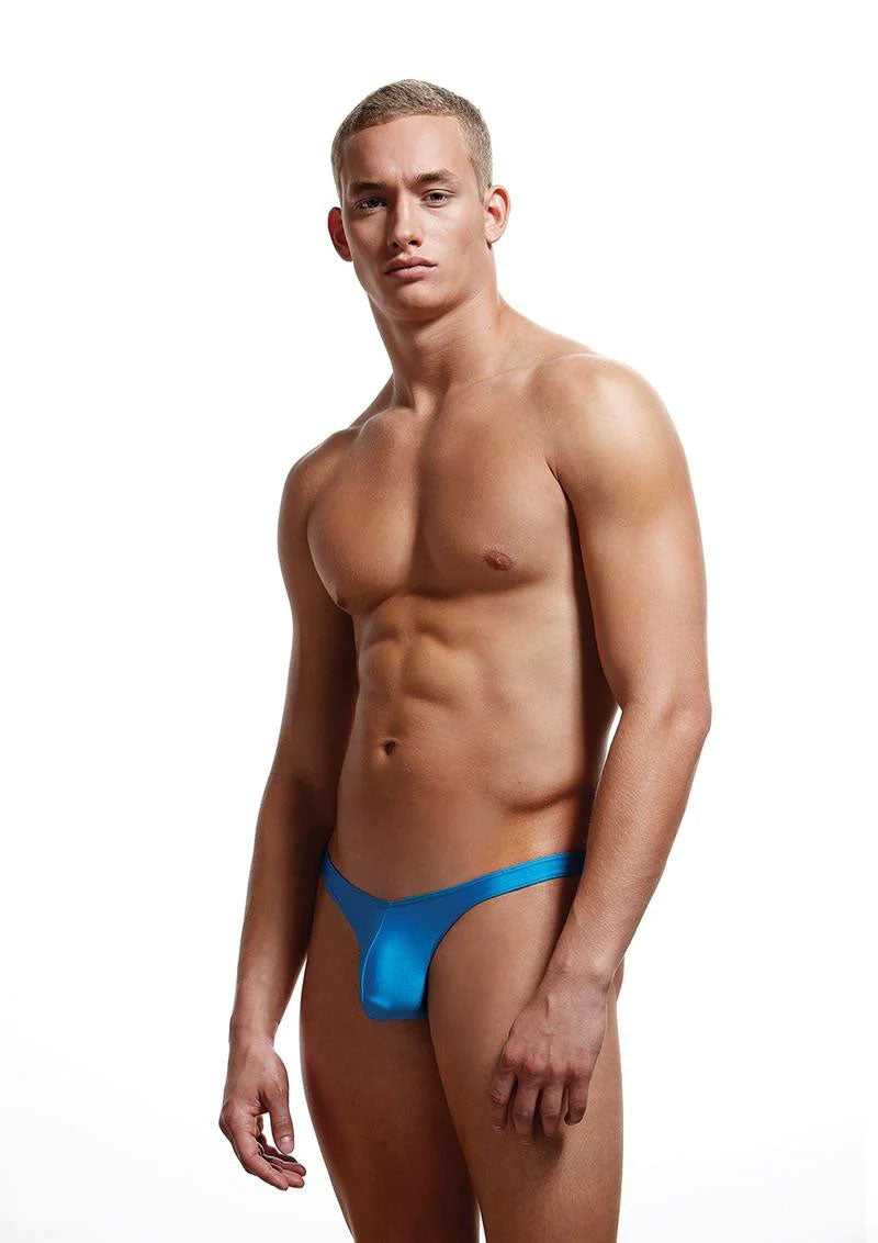 Low Rise Thong - Medium/large - Blue Luxe Ember Essentials