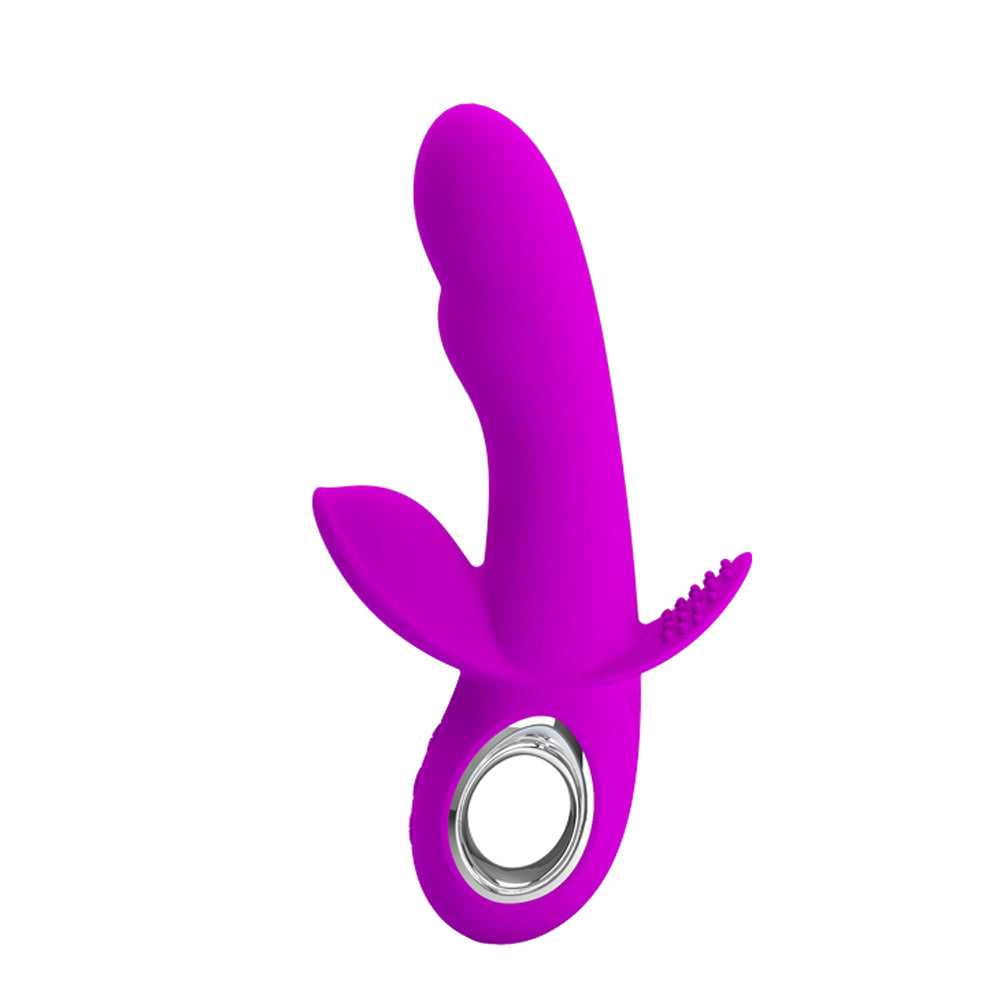 Pretty Love Humphrey Bendable Front and Back Rabbit - Fuchsia Luxe Ember Essentials