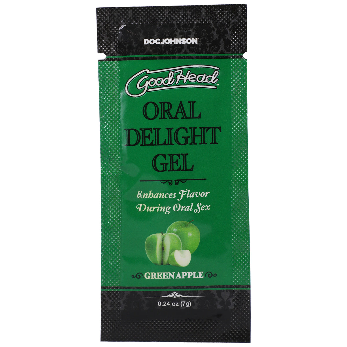 "Goodhead - Oral Delight Gel Green Apple 0.24 Bulk Oz DJ1387-36-BU"