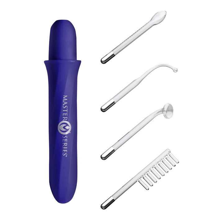 Elektrawand Rechargeable Violet Wand With Attachments Purple Luxe Ember Essentials