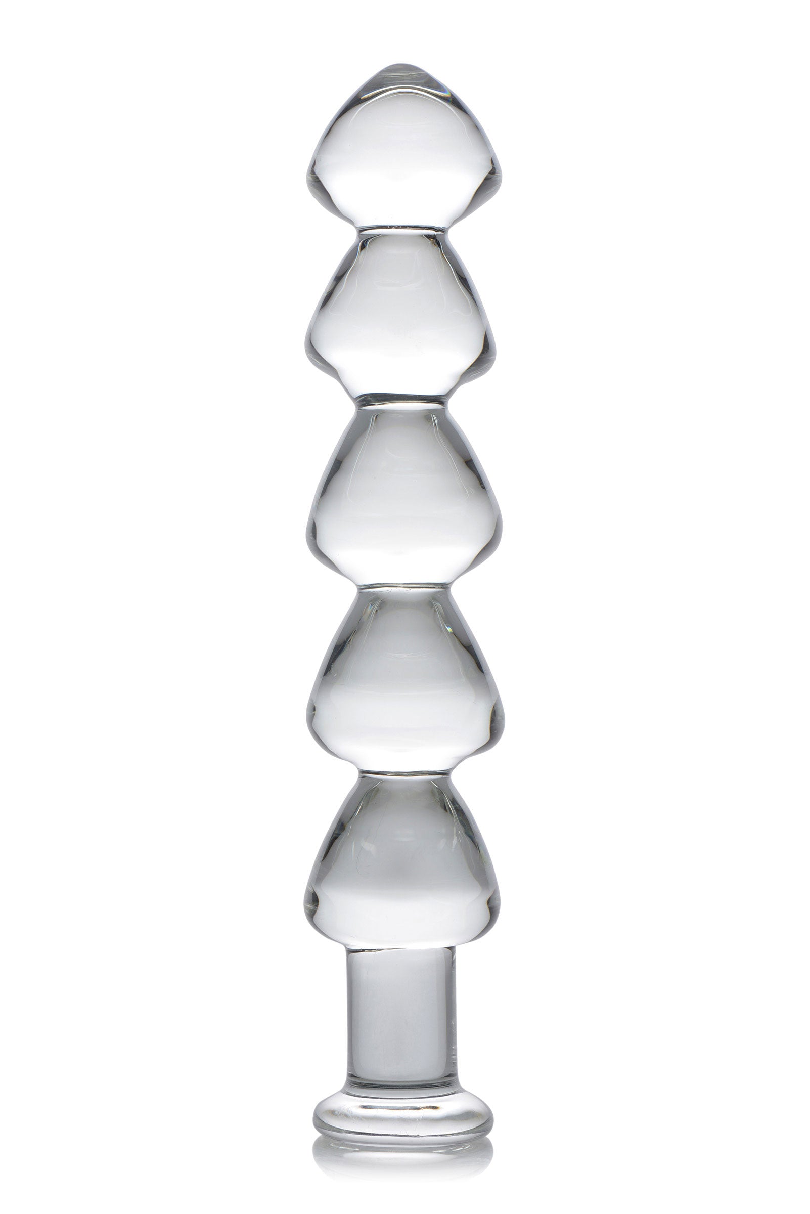 Drops Anal Links Glass Dildo Luxe Ember Essentials