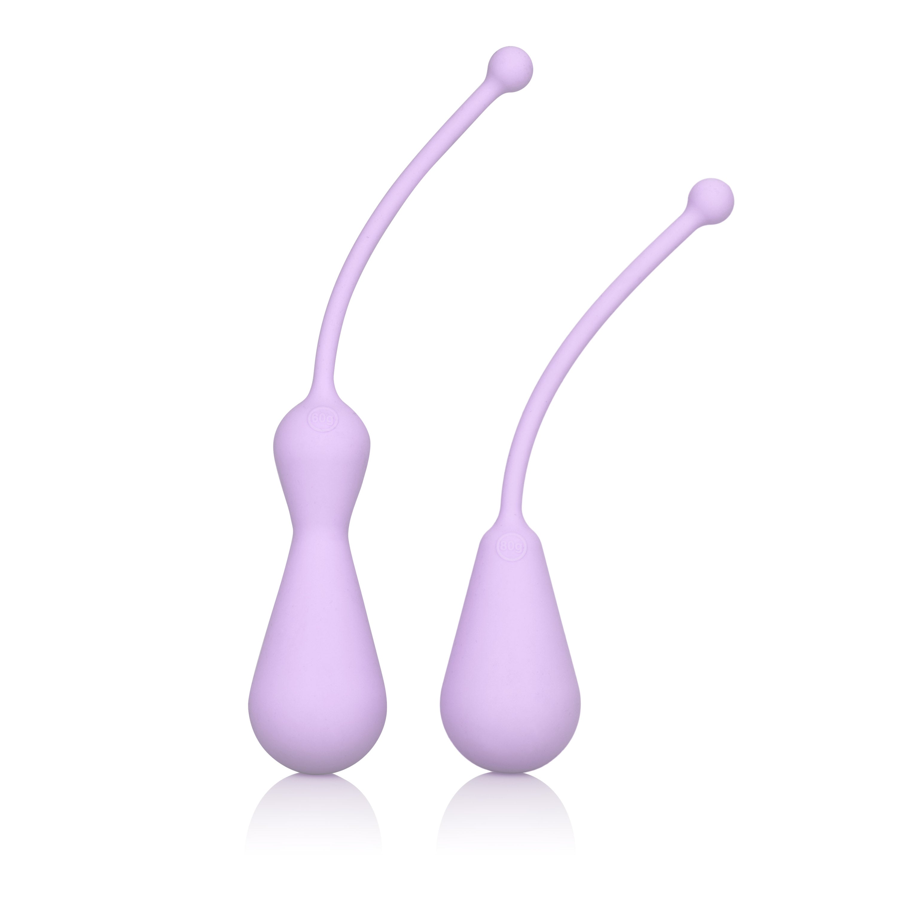 Dr. Laura Berman Kegel Set Silicone Weighted Kegel Exercisers Luxe Ember Essentials