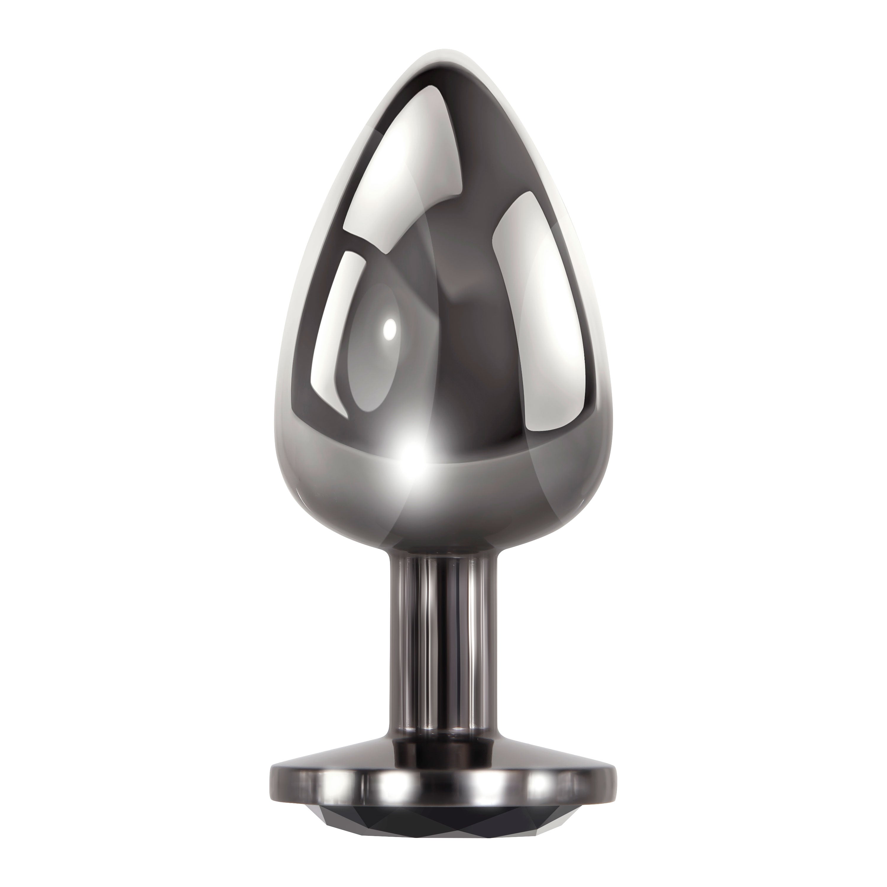 Black Gem Anal Plug - Large Luxe Ember Essentials