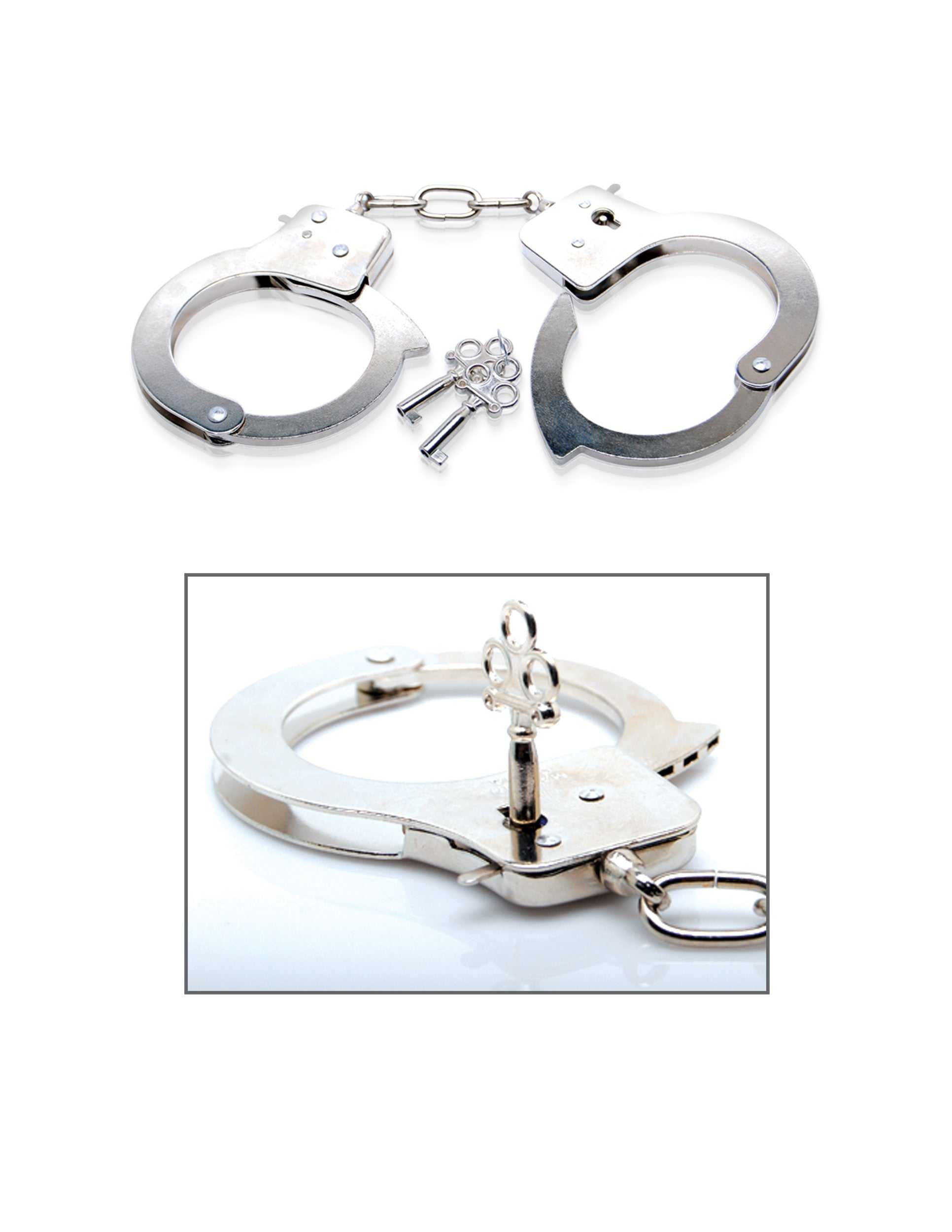 Fetish Fantasy Series Limited Edition Metal Handcuffs Luxe Ember Essentials