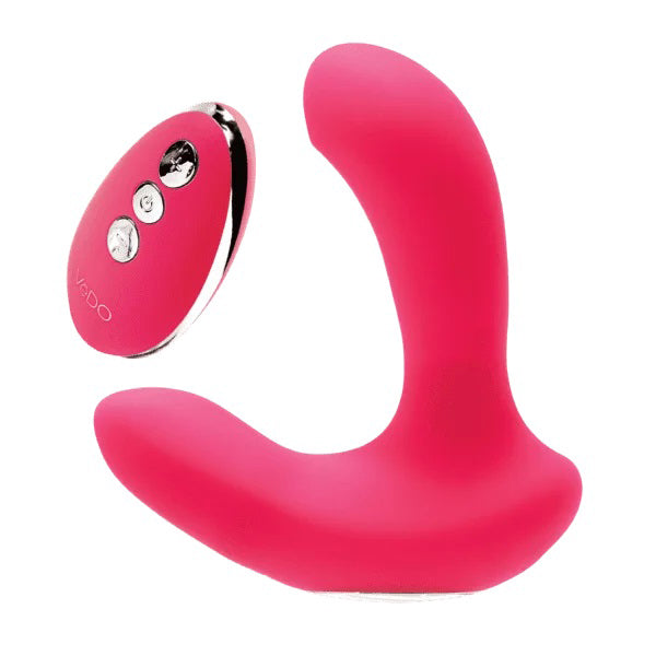 "Inme Rechargeable Dual Vibe With Remote - Pink VI-P2609"