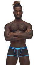 Casanova Uplift Mini Shorts - Medium - Black/blue Luxe Ember Essentials