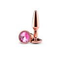 Rear Assets - Tapered - Small - Rose Gold - Pink Luxe Ember Essentials