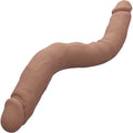 Silicone Studs Bend and Hold Dual Dong 16 Inch - Brown Luxe Ember Essentials