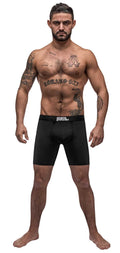 Black Nite Long Leg Short - Black - Extra Large Luxe Ember Essentials