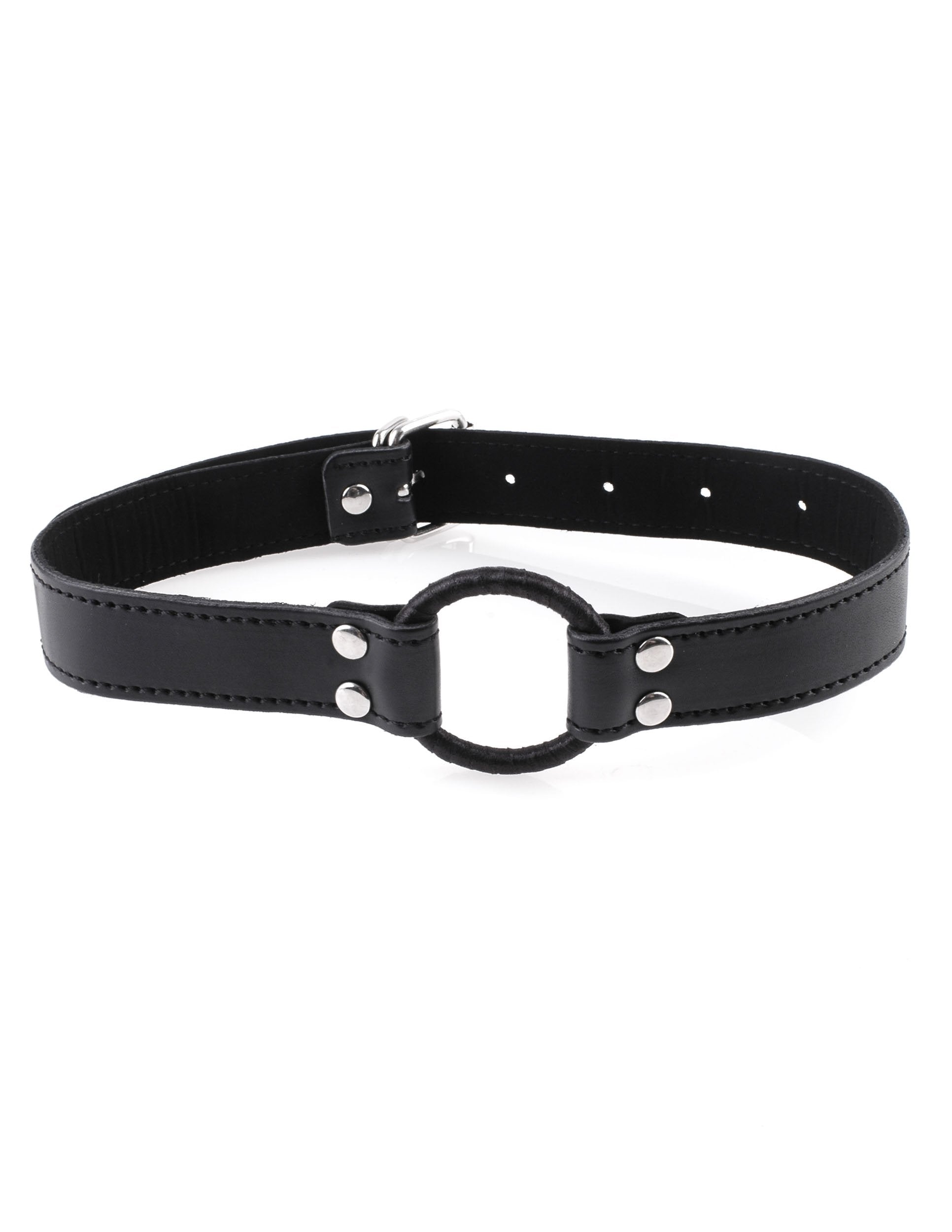 Fetish Fantasy Series Beginners Open Mouth Gag - Black Luxe Ember Essentials