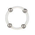 Steel Beaded Silicone Ring - Large Luxe Ember Essentials