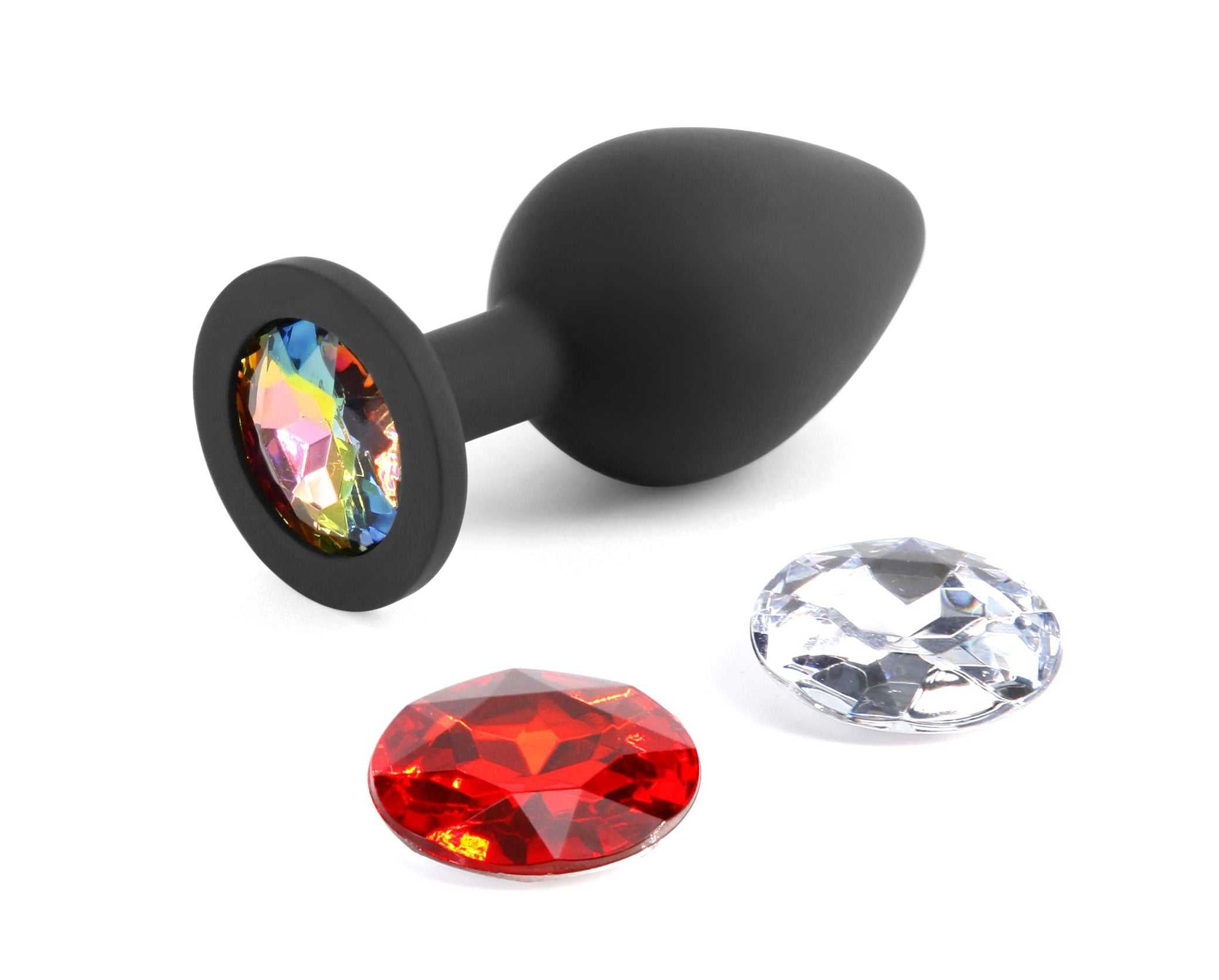 Glams Xchange Round - Medium - Black Luxe Ember Essentials