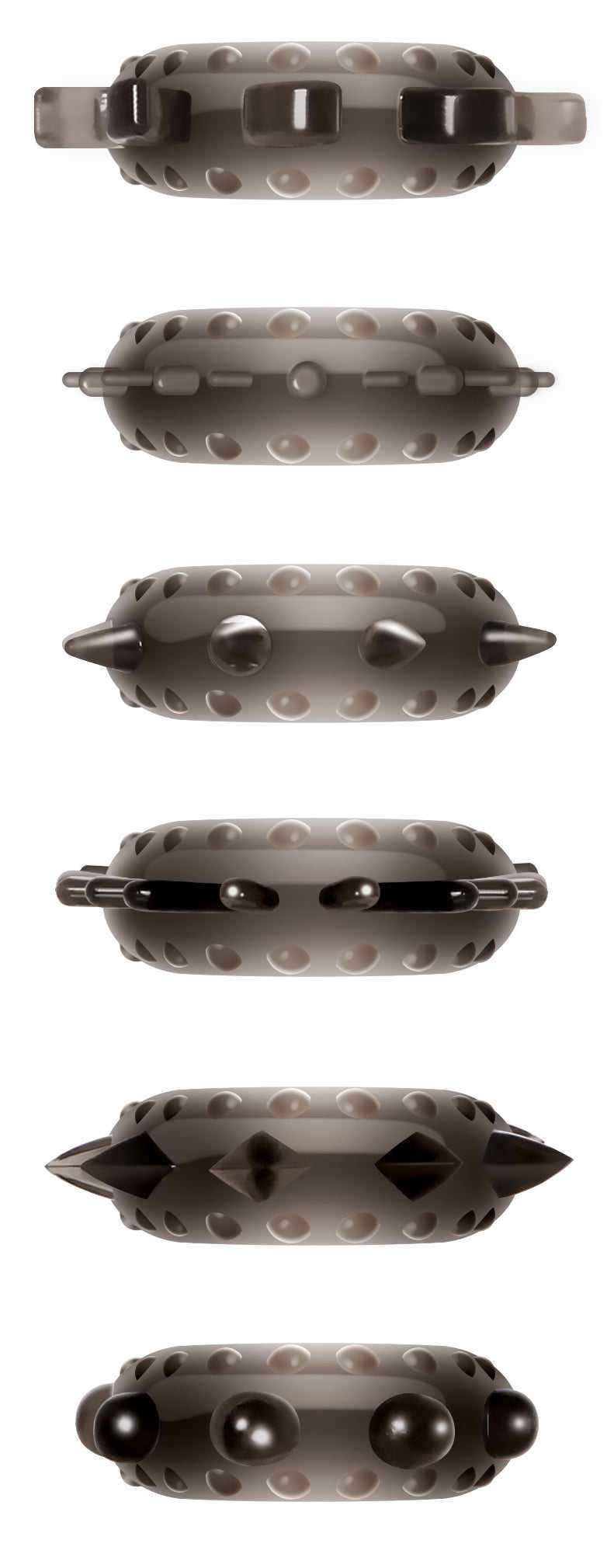 Zero Tolerance Cockstars 6 Cock Ring Set Luxe Ember Essentials