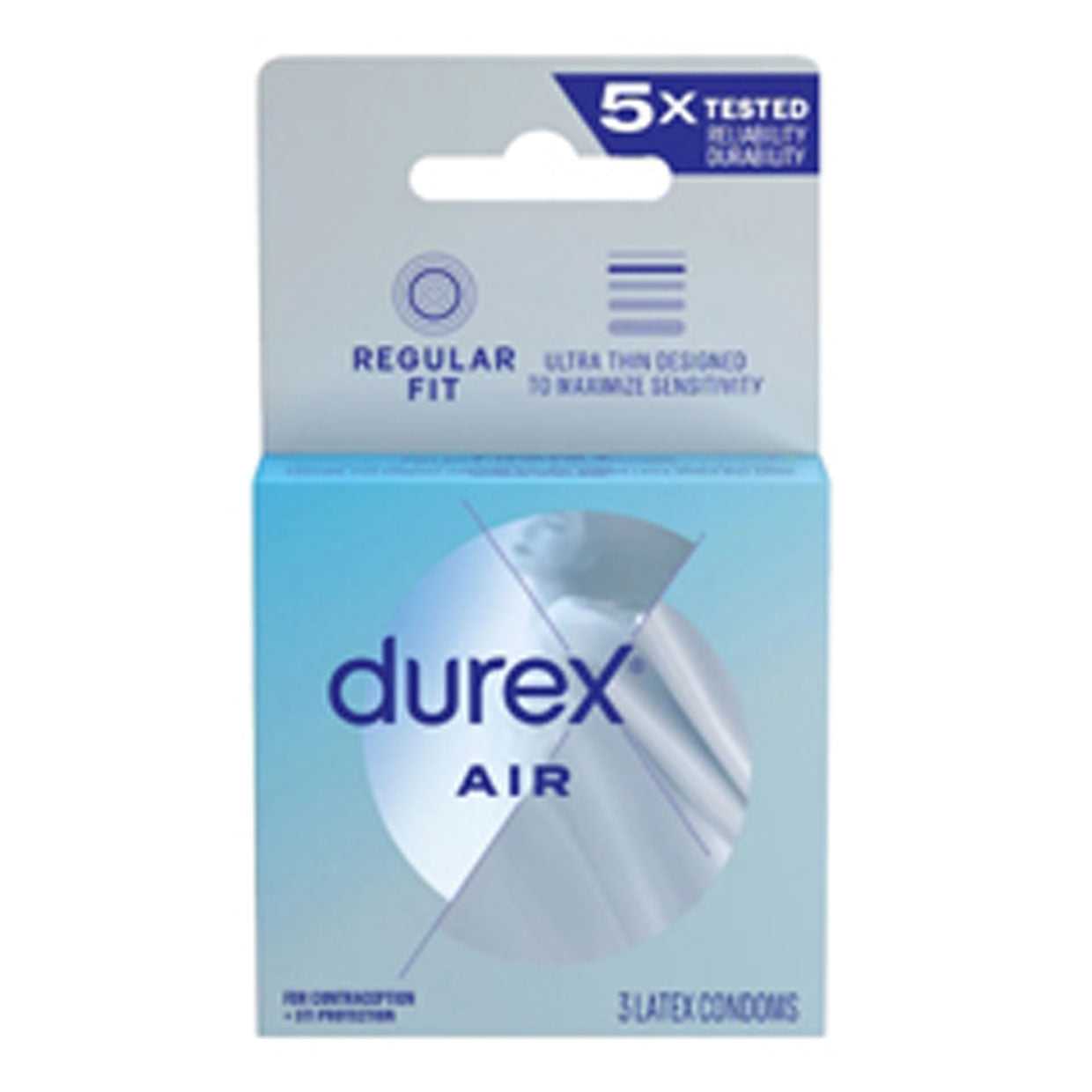 Durex Air Condom- 3 Pack Luxe Ember Essentials