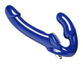 Revolver II Vibrating Strapless Strap on Dildo - Blue Luxe Ember Essentials
