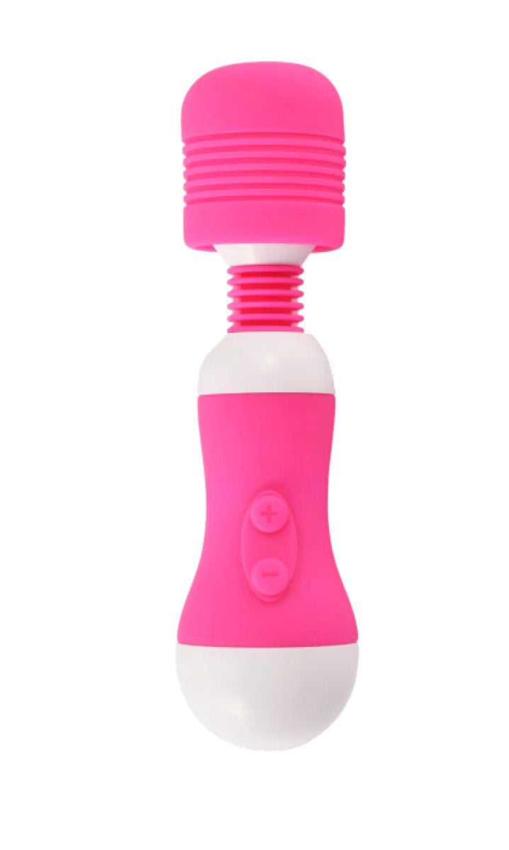 Yorokobi Rechargeable Mini Wand Massager - Pink Luxe Ember Essentials
