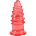 "Crystal Jellies - Anal Twist - 5 Inch Pink DJ0289-08-CD"