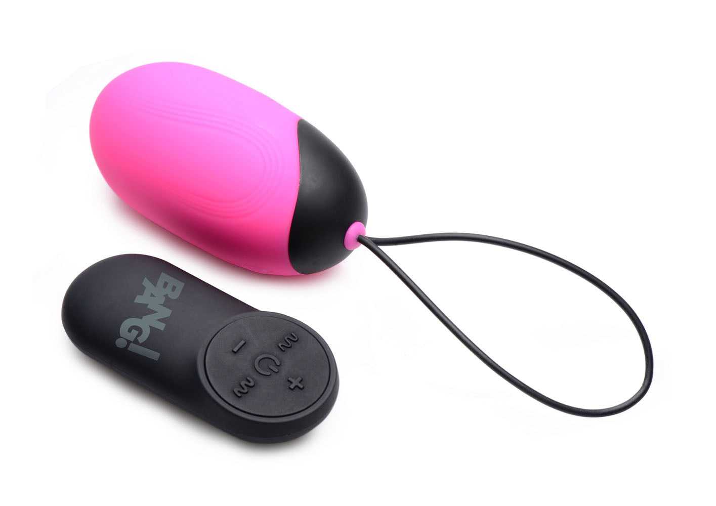 Bang XL Silicone Vibrating Egg - Pink Luxe Ember Essentials