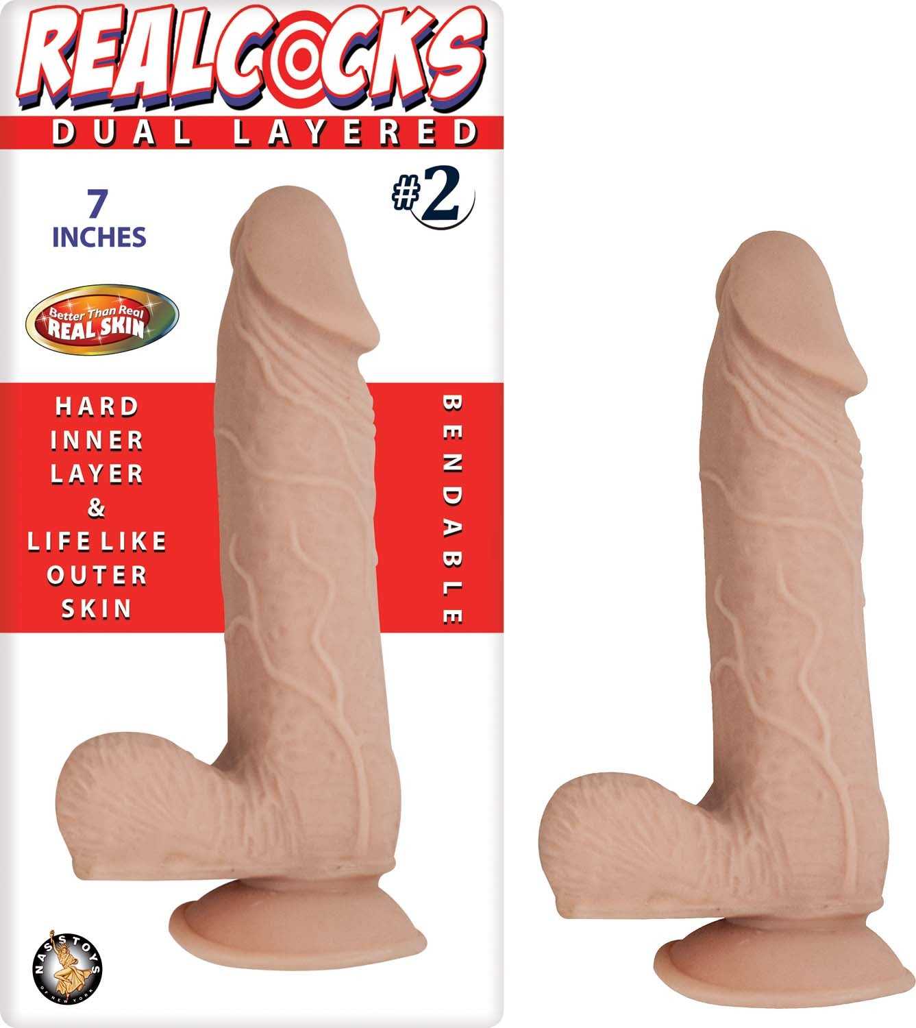 Realcocks Dual Layered #2 - Flesh Luxe Ember Essentials