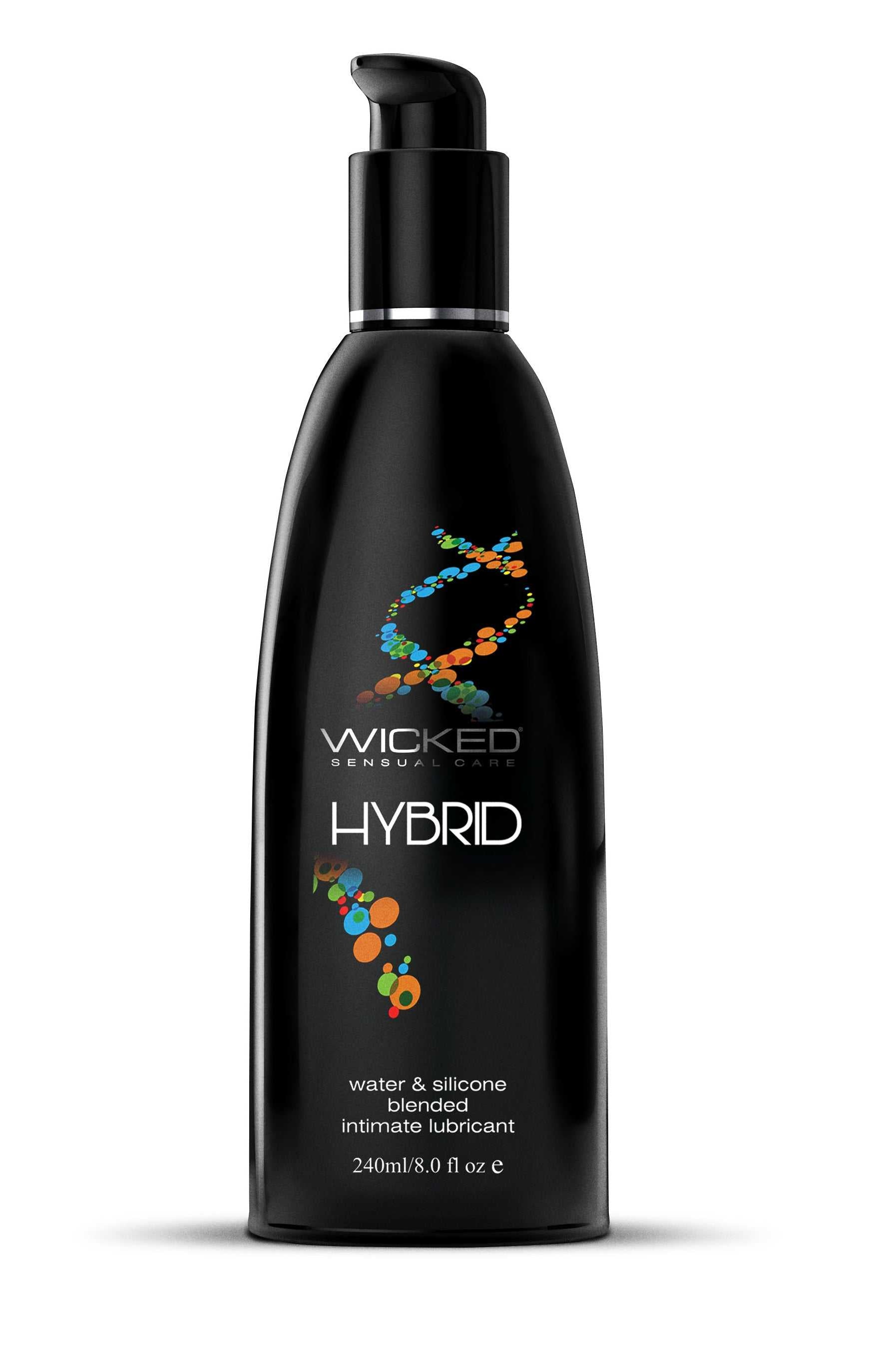 Hybrid Water and Silicone Blended Lubricant - 8 Fl. Oz. Luxe Ember Essentials