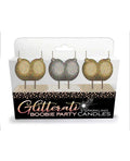 Glitterati Boobie Candle Set Luxe Ember Essentials