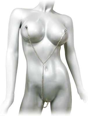 Nipple to Clit Tweezer Clamp Set Luxe Ember Essentials