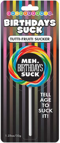 Birthdays Suck Meh Lollipop Luxe Ember Essentials