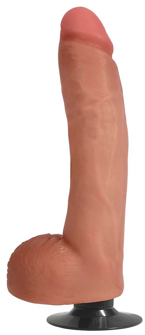 Jock 10 Inch Vibrating Dong With Balls Luxe Ember Essentials