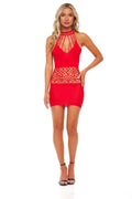 Rich B Phase Dress - One Size - Red Luxe Ember Essentials