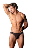 Widow Maker Classic Thong - S/m - Black Luxe Ember Essentials