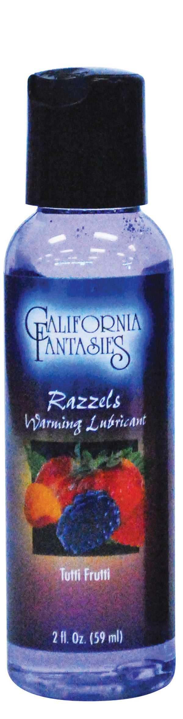 Razzels Warming Lubricant - Tutti Frutti - 2.5 Fl. Oz. Luxe Ember Essentials