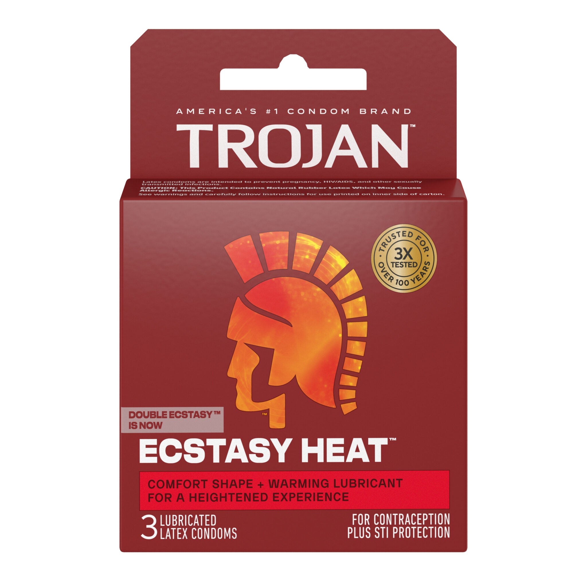 "Trojan Double Ecstasy - 3 Pack TJ01961"