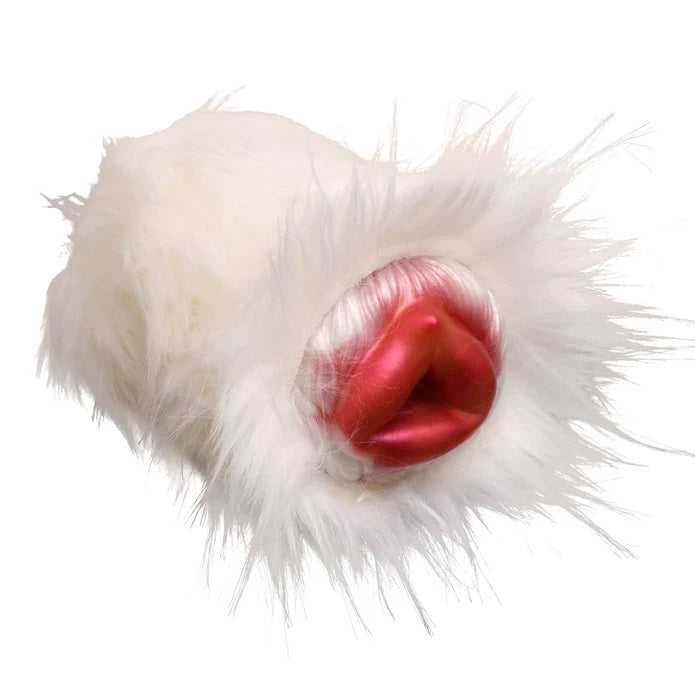 Snow She-Wolf Silicone Stroker - White Luxe Ember Essentials