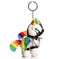 "Prism Pearl Bondage Pony Keychain - Rainbow MS-AI028-RBW"