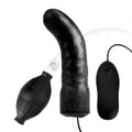 Lux Fetish 6" Inflatable Vibrating Dildo Luxe Ember Essentials