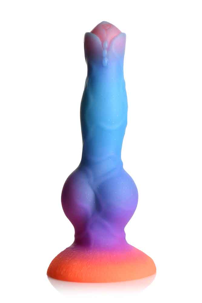 Space Cock Glow-in-the-Dark Silicone Alien Dildo Luxe Ember Essentials