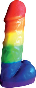 Rainbow Pecker Party Candle 7 Inches Luxe Ember Essentials