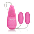 Pocket Exotics Vibrating Double Pink Passion Bullets - Pink Luxe Ember Essentials