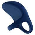 Dual Passion Remote Control Vibrating Couples Ring - Blue Luxe Ember Essentials