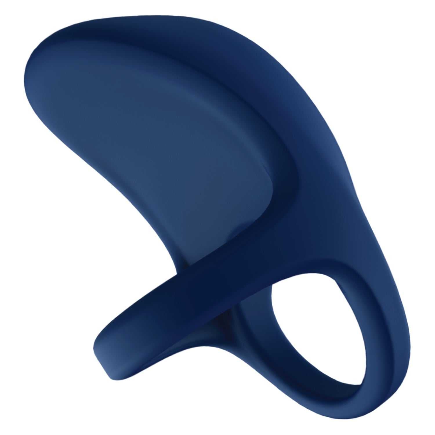 Dual Passion Remote Control Vibrating Couples Ring - Blue Luxe Ember Essentials